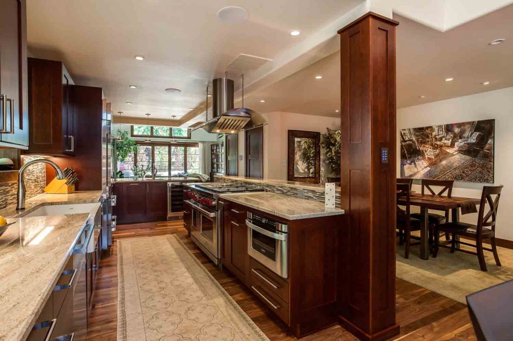 massive kitchen with top of the line appliances in cherry creek denver co