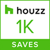 houzz 1k saves logo