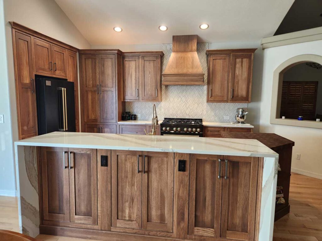 custom cabinetry is showcased in kitchen remodel JM Kitchen & Bath Design