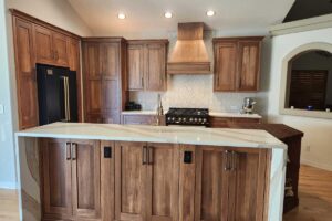 custom cabinetry is showcased in kitchen remodel JM Kitchen & Bath Design