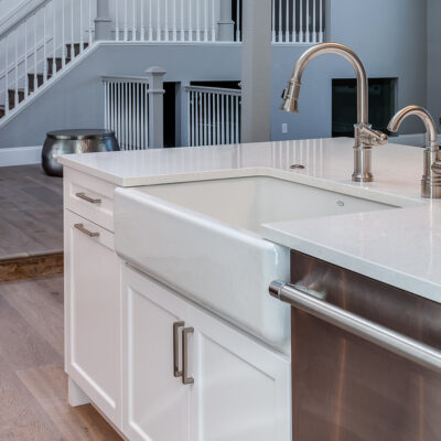 Kohler Whitehaven Single Bowl Apron Front Sink, Cast Iron, White JM Kitchen & Bath Design