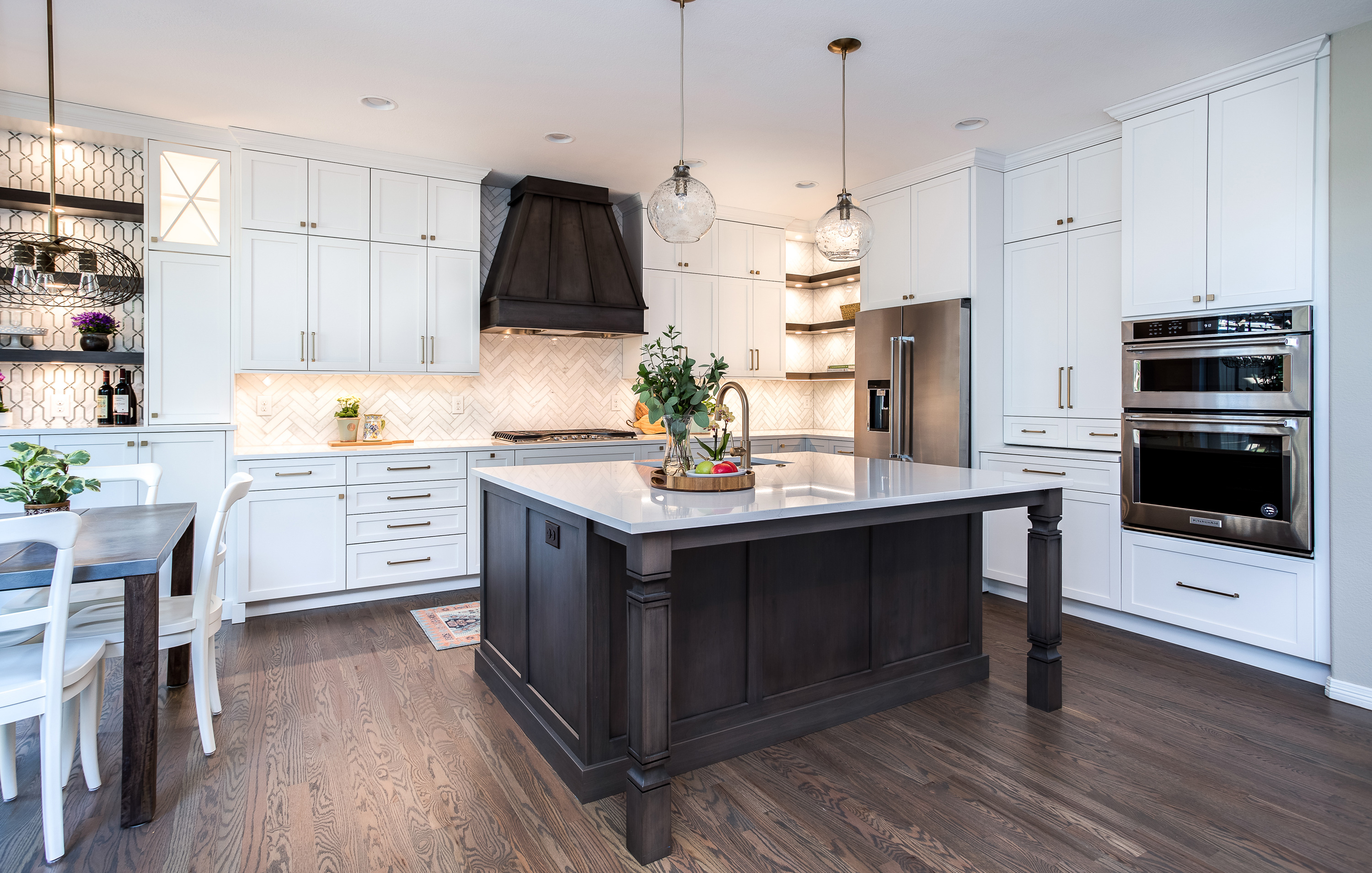 The Big Remodeling Question in Denver is Painted Cabinets or Stained?