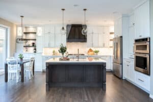 Kitchen Remodel with painted kitchen in highlands ranch colorado JM Kitchen & Bath Design