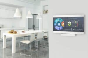 minimalist kitchen features smart technology JM Kitchen & Bath Design