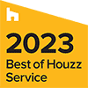 2023 houzz best of service logo