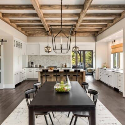 ceiling as a focal point in a kitchen remodel JM Kitchen & Bath Design