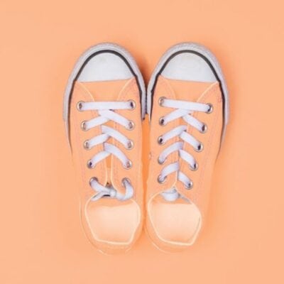 peach colored shoes with peach background JM Kitchen & Bath Design