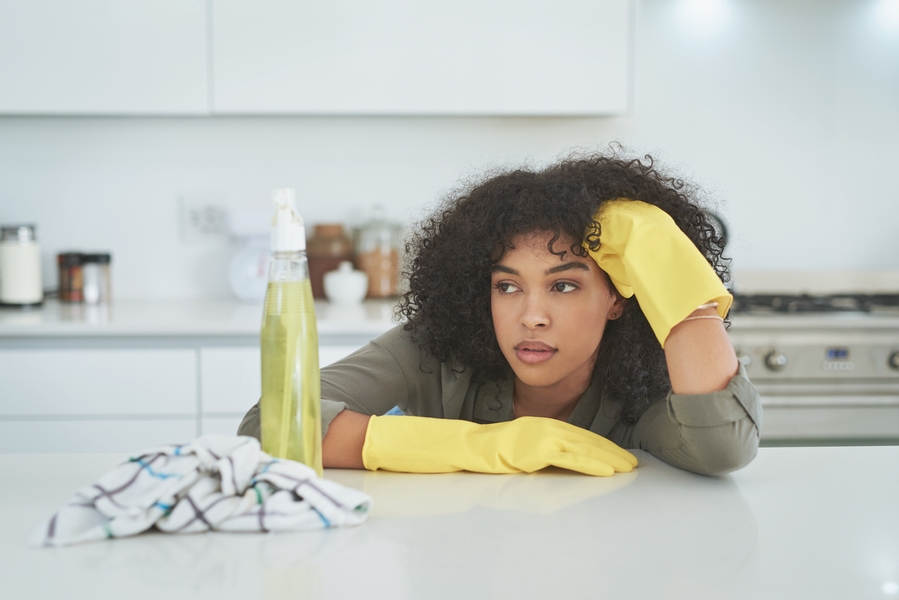 cleaning your new kitchen 