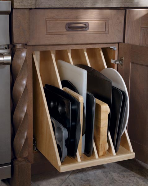 Custom Kitchen Drawer Organizer With Individual Cut Outs for