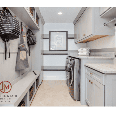 Mudroom designed by Mike - castle rock JM Kitchen & Bath Design