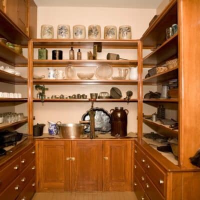 kitchen storage pantry shelves JM Kitchen & Bath Design